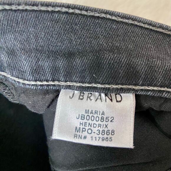 J. Brand Maria Black Skinny Jeans Size 28 - Picture 5 of 6